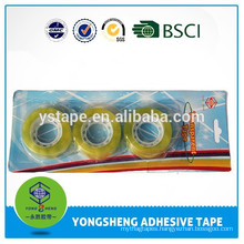 Wholesale acrylic transparent box pack adhesive tape with China supplier